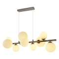 Brilagi - LED luster na sajli MILLA 10xG9/3W/230V sjajni krom/bela