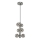 Brilagi - LED luster na sajli MILLA 6xG9/3W/230V sjajni krom/dimno