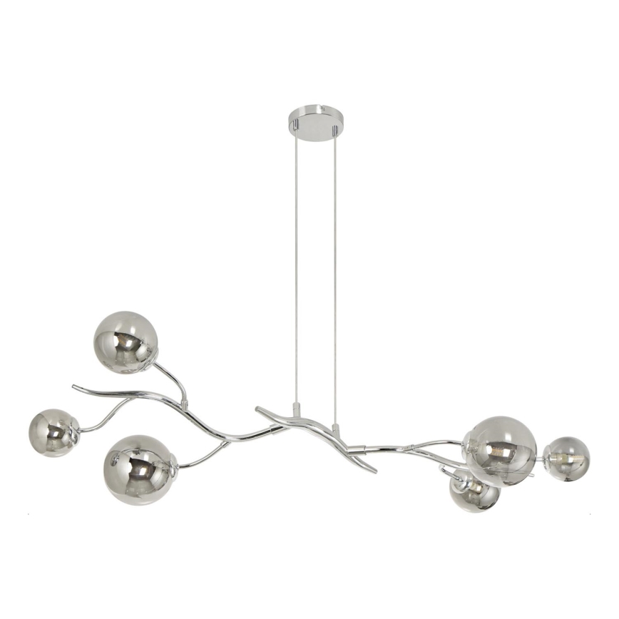 Brilagi - LED luster na sajli MISTEL 6xG9/3W/230V sjajni krom/dimno