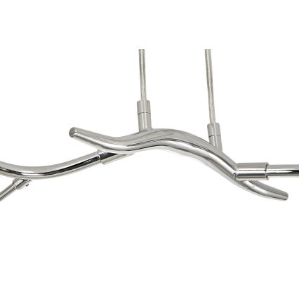 Brilagi - LED luster na sajli MISTEL 6xG9/3W/230V sjajni krom/dimno