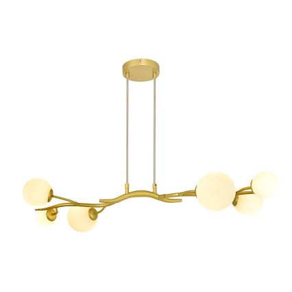Brilagi - LED luster na sajli MISTEL 6xG9/3W/230V zlatna/bela