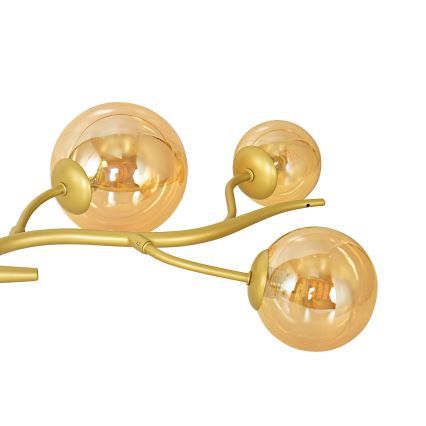 Brilagi - LED luster na sajli MISTEL 6xG9/3W/230V zlatna