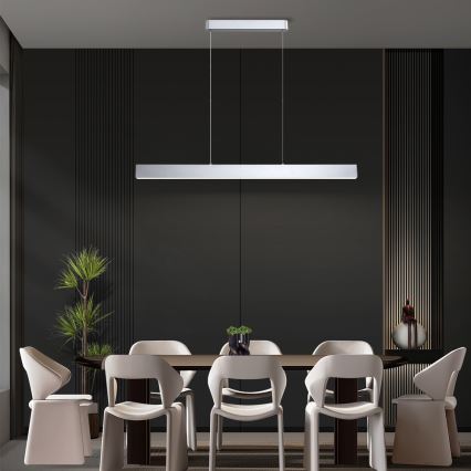 Brilagi - LED luster na sajli SLEEKLINE LED/40W/230V 3000/4500/6000K srebrno