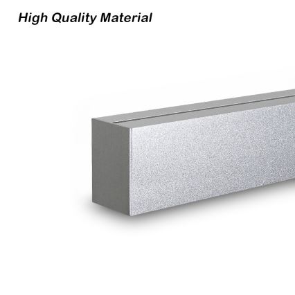 Brilagi - LED luster na sajli SLEEKLINE LED/40W/230V 3000/4500/6000K srebrno