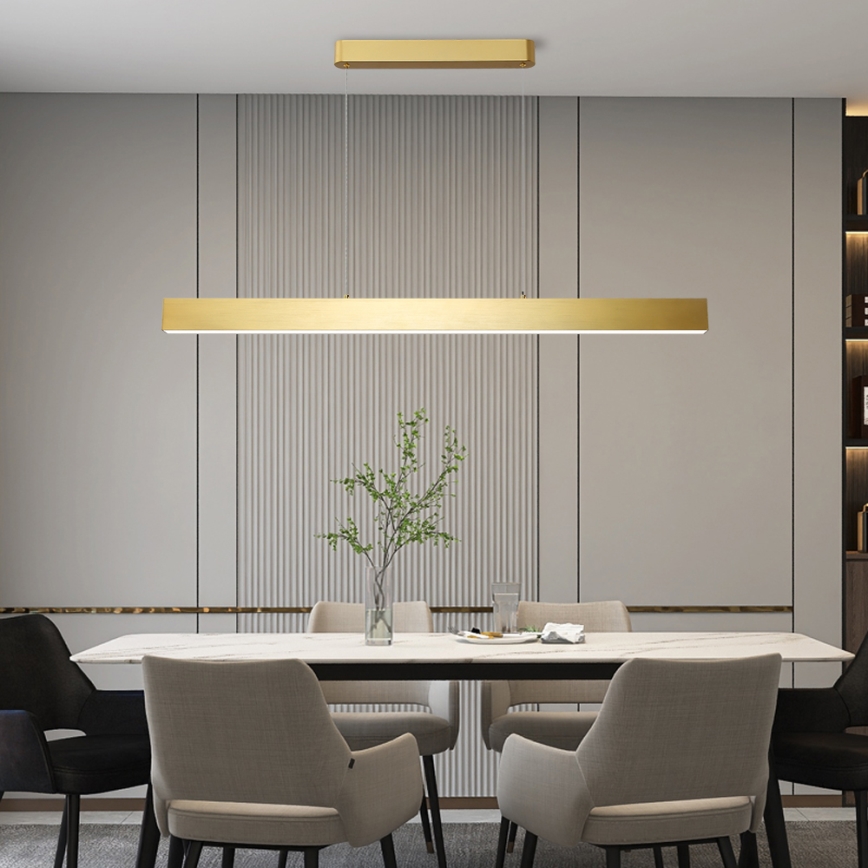 Brilagi - LED luster na sajli SLEEKLINE LED/40W/230V 3000/4500/6000K zlatna
