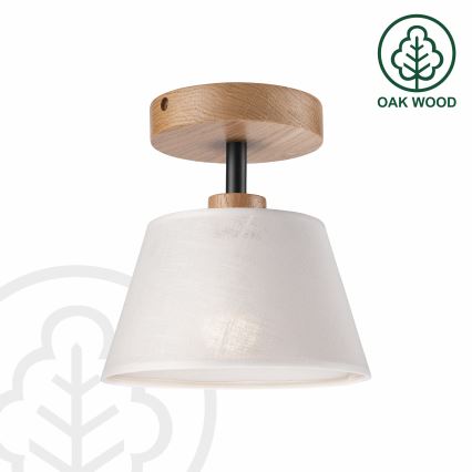 Brilagi - LED  Nadgradni luster ANTHONY 1xE14/60W/230V hrast/bela