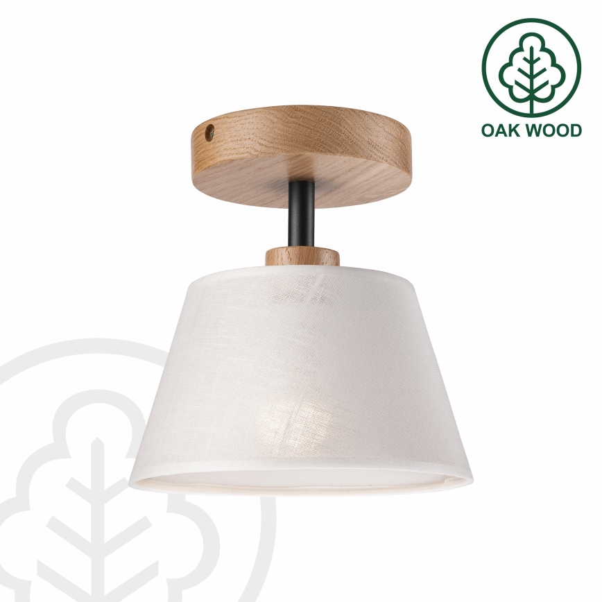 Brilagi - LED  Nadgradni luster ANTHONY 1xE14/60W/230V hrast/bela