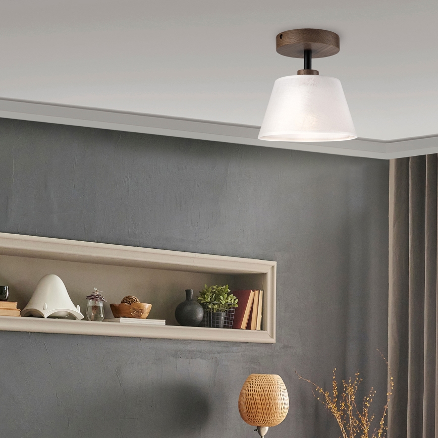 Brilagi - LED  Nadgradni luster ANTHONY 1xE14/60W/230V hrast/bela