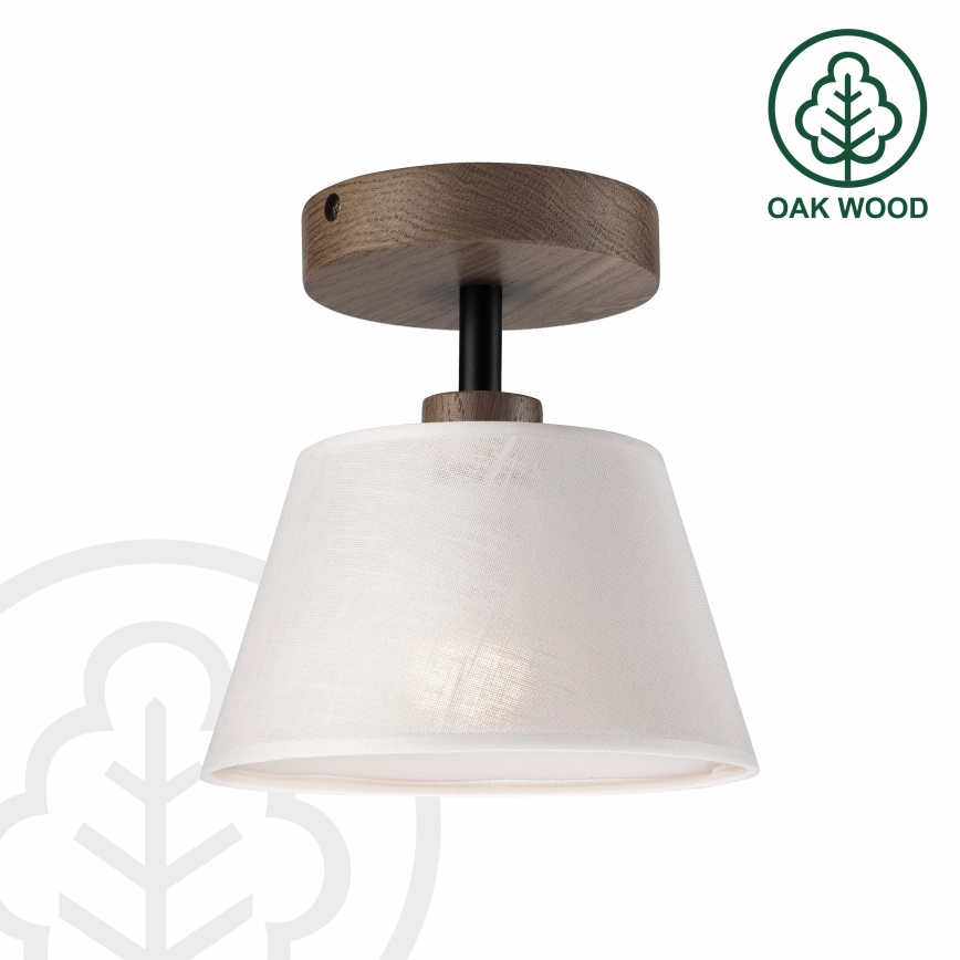 Brilagi - LED  Nadgradni luster ANTHONY 1xE14/60W/230V hrast/bela