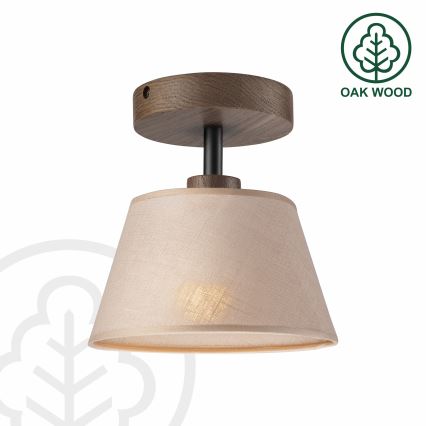 Brilagi - LED  Nadgradni luster ANTHONY 1xE14/60W/230V hrast/bež