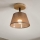 Brilagi - LED  Nadgradni luster ANTHONY 1xE14/60W/230V hrast/braon