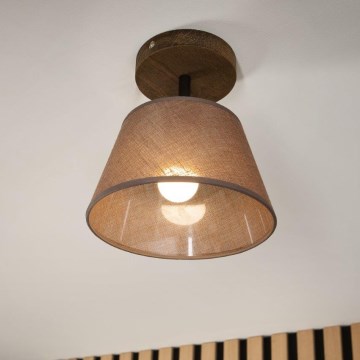 Brilagi - LED  Nadgradni luster ANTHONY 1xE14/60W/230V hrast/braon