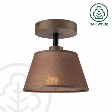 Brilagi - LED  Nadgradni luster ANTHONY 1xE14/60W/230V hrast/braon