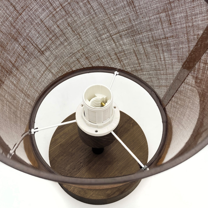 Brilagi - LED  Nadgradni luster ANTHONY 1xE14/60W/230V hrast/braon