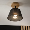 Brilagi - LED  Nadgradni luster ANTHONY 1xE14/60W/230V hrast/crno