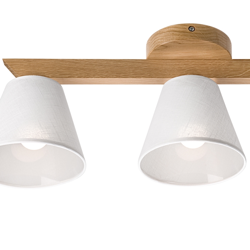 Brilagi - LED  Nadgradni luster ANTHONY 3xE14/40W/230V hrast/bela