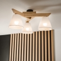 Brilagi - LED  Nadgradni luster ANTHONY 3xE14/40W/230V hrast/bela