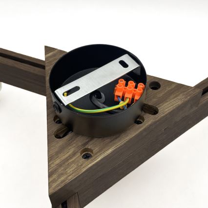 Brilagi - LED  Nadgradni luster ANTHONY 3xE14/40W/230V hrast/bež