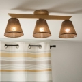 Brilagi - LED  Nadgradni luster ANTHONY 3xE14/40W/230V hrast/braon
