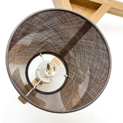 Brilagi - LED  Nadgradni luster ANTHONY 3xE14/40W/230V hrast/braon