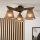Brilagi - LED  Nadgradni luster ANTHONY 3xE14/40W/230V hrast/braon