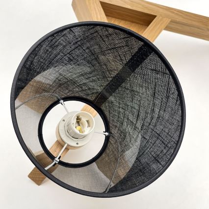 Brilagi - LED  Nadgradni luster ANTHONY 3xE14/40W/230V hrast/crno
