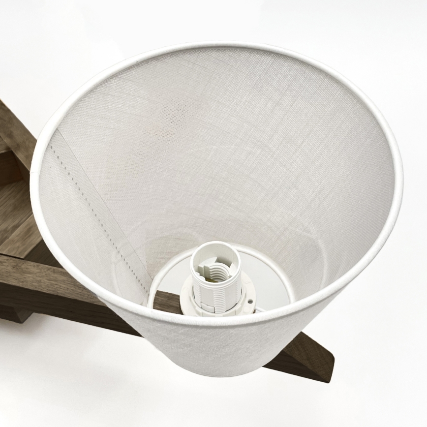 Brilagi - LED  Nadgradni luster ANTHONY 5xE14/40W/230V hrast