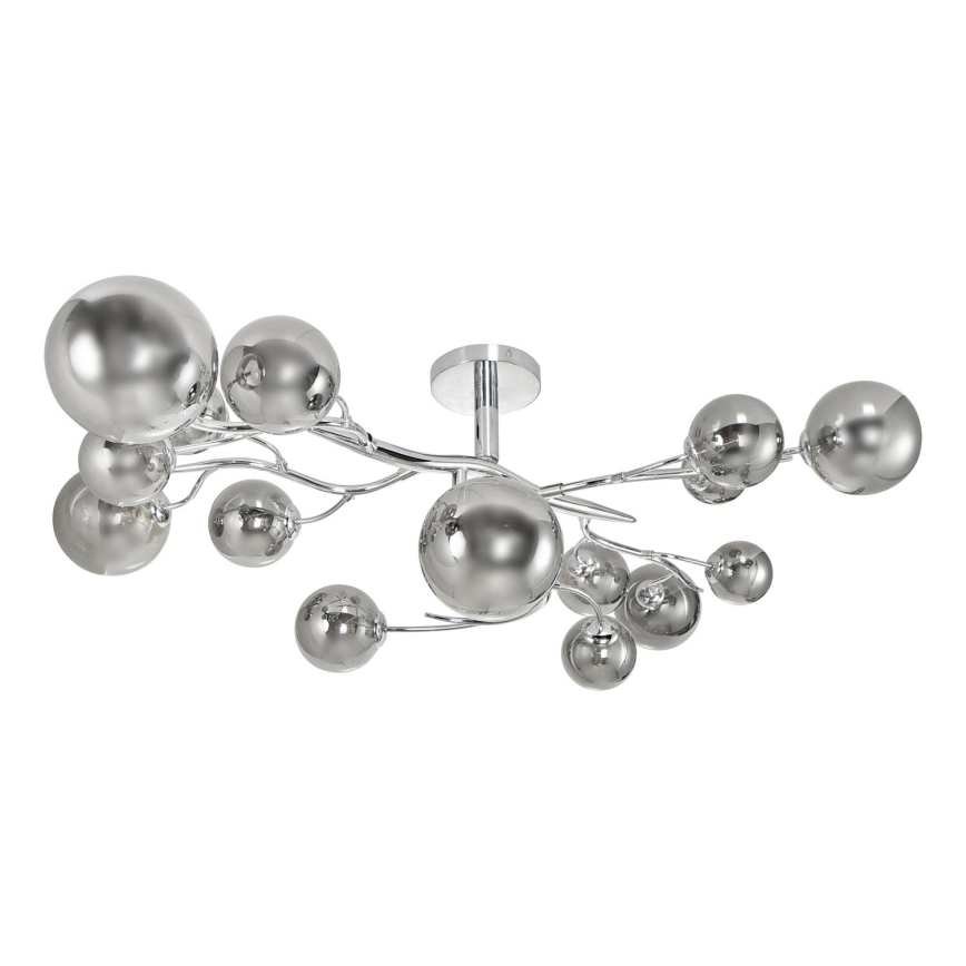 Brilagi - LED Nadgradni luster MISTEL 15xG9/3W/230V sjajni krom/dimno