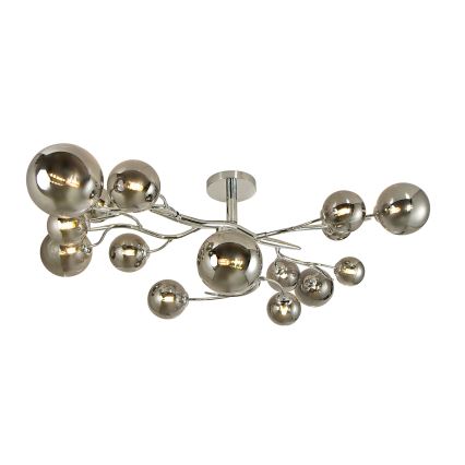 Brilagi - LED Nadgradni luster MISTEL 15xG9/3W/230V sjajni krom/dimno