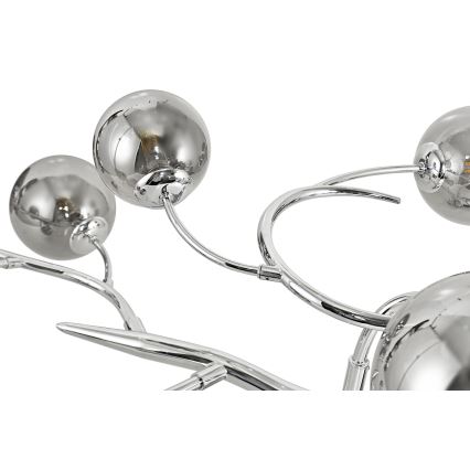 Brilagi - LED Nadgradni luster MISTEL 15xG9/3W/230V sjajni krom/dimno