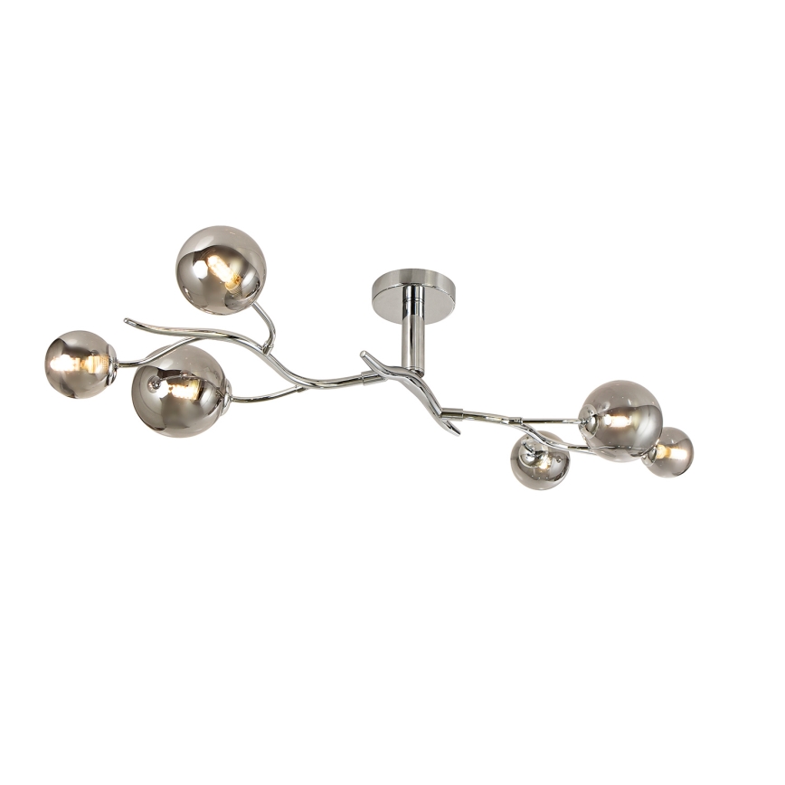 Brilagi - LED Nadgradni luster MISTEL 6xG9/3W/230V sjajni krom/dimno