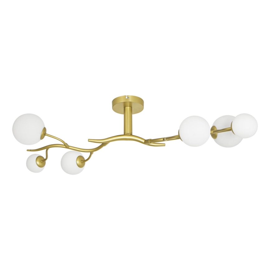 Brilagi - LED Nadgradni luster MISTEL 6xG9/3W/230V zlatna/bela