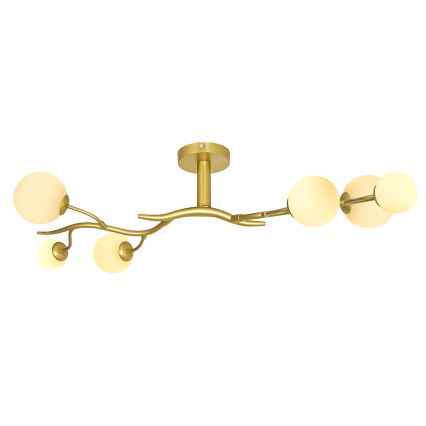 Brilagi - LED Nadgradni luster MISTEL 6xG9/3W/230V zlatna/bela