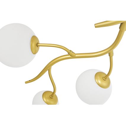 Brilagi - LED Nadgradni luster MISTEL 6xG9/3W/230V zlatna/bela