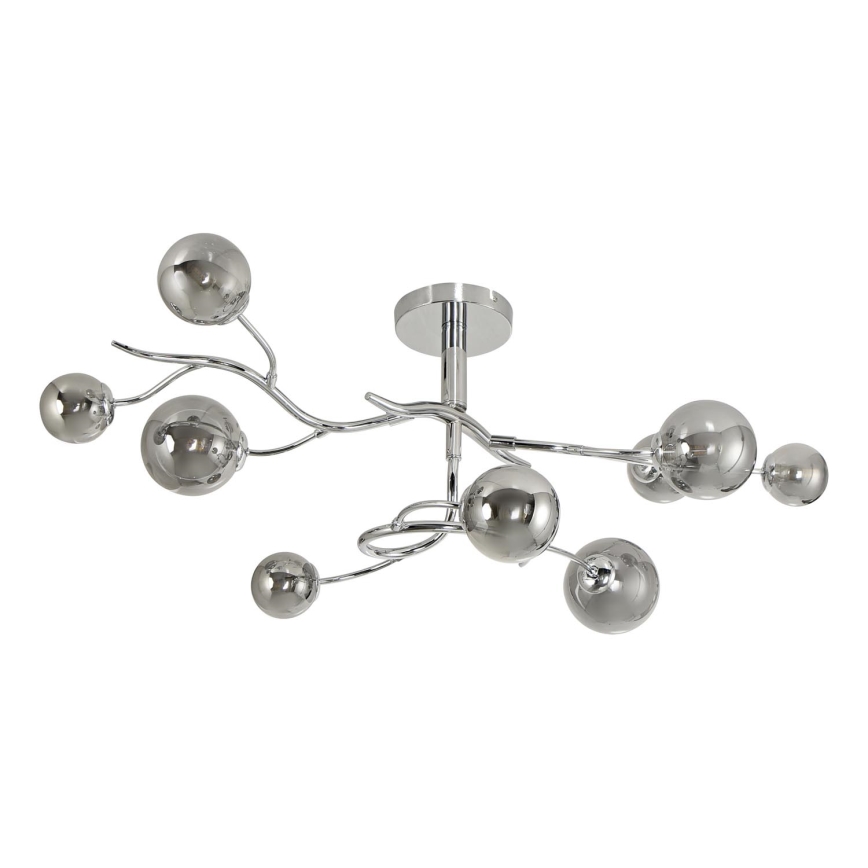 Brilagi - LED Nadgradni luster MISTEL 9xG9/3W/230V sjajni krom/dimno