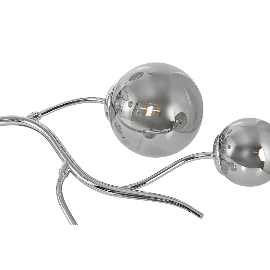 Brilagi - LED Nadgradni luster MISTEL 9xG9/3W/230V sjajni krom/dimno