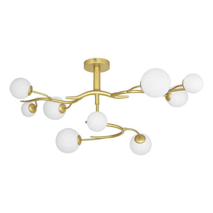 Brilagi - LED Nadgradni luster MISTEL 9xG9/3W/230V zlatna/bela