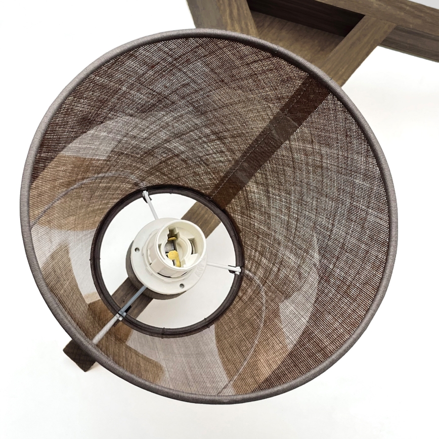 Brilagi - LED  Nadgradni plafonski luster ANTHONY 3xE14/40W/230V hrast/orah/braon