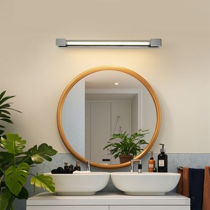 Brilagi - LED osvetljenje za kupatilsko ogledalo AQUA LINE LED/18W/230V 60 cm IP44 sjajni hrom CRI 90