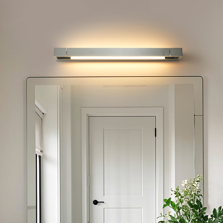 Brilagi - LED osvetljenje za kupatilsko ogledalo AQUA LINE LED/18W/230V 60 cm IP44 sjajni hrom CRI 90