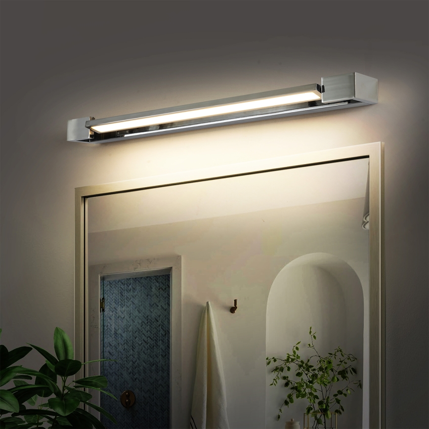 Brilagi - LED osvetljenje za kupatilsko ogledalo AQUA LINE LED/18W/230V 60 cm IP44 sjajni hrom CRI 90