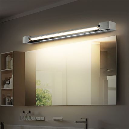 Brilagi - LED osvetljenje za kupatilsko ogledalo AQUA LINE LED/18W/230V 60 cm IP44 sjajni hrom CRI 90