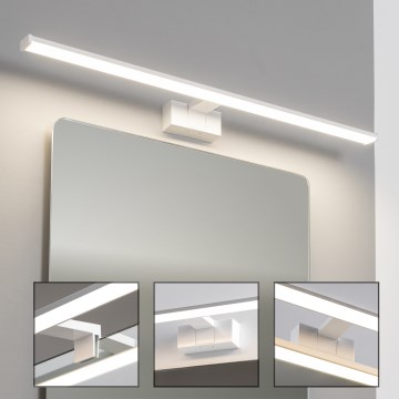 Brilagi - LED osvetljenje za kupatilsko ogledalo 3u1 VESTRA LED/15W/230V 80 cm IP44 belo