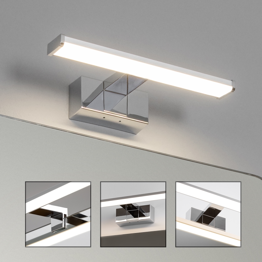 Brilagi - LED osvetljenje za kupatilsko ogledalo 3u1 VESTRA LED/6W/230V 30 cm IP44 sjajni hrom