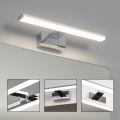 Brilagi - LED osvetljenje za kupatilsko ogledalo 3u1 VESTRA LED/8W/230V 40 cm IP44 sjajni hrom