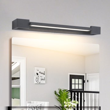 Brilagi - LED osvetljenje za kupatilsko ogledalo AQUA LINE LED/12W/230V 45 cm IP44 antracit