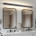 Brilagi - LED osvetljenje za kupatilsko ogledalo AQUA LINE LED/36W/230V 120 cm IP44 crna