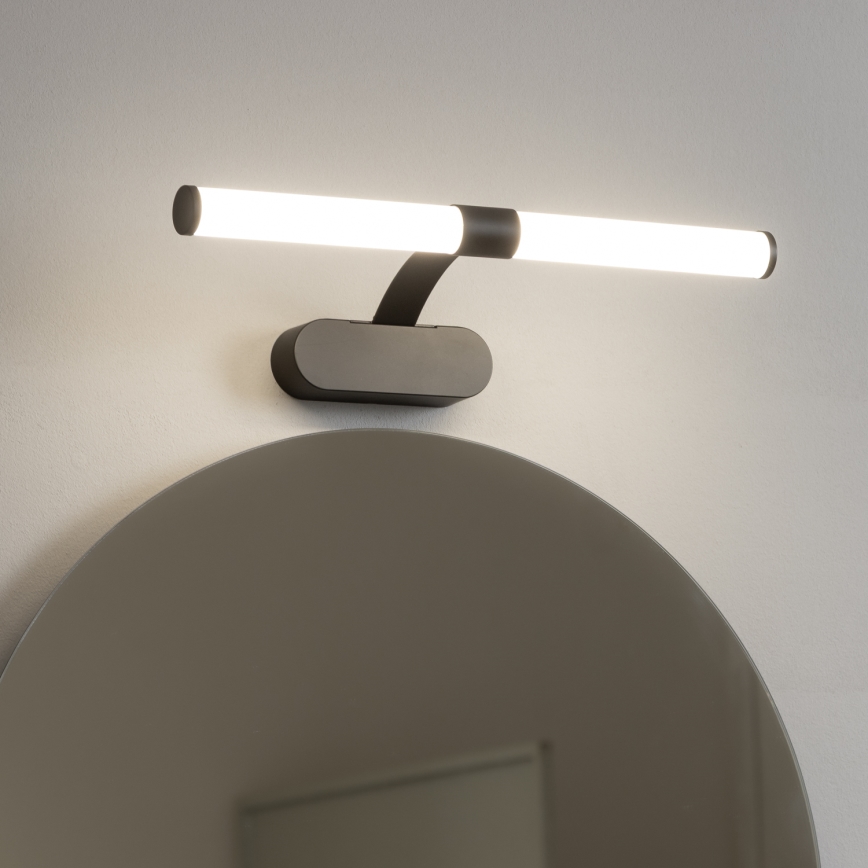 Brilagi - 2 u 1 LED osvetljenje za kupatilsko ogledalo TUBEO LED/6W/230V 40 cm IP44 crna