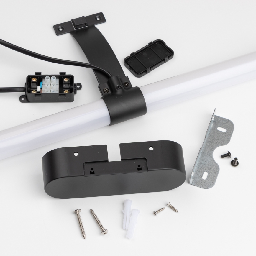 Brilagi - 2 u 1 LED osvetljenje za kupatilsko ogledalo TUBEO LED/6W/230V 40 cm IP44 crna