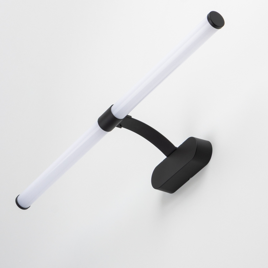 Brilagi - LED kupatilsko osvetljenje za ogledalo 2 u 1 TUBEO LED/8W/230V 60 cm IP44 crna